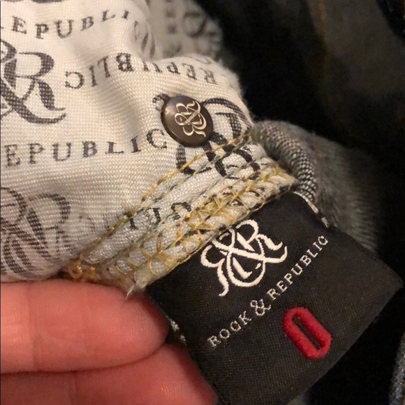 Rock & Republic Jeans size 0 - Picture 7 of 7